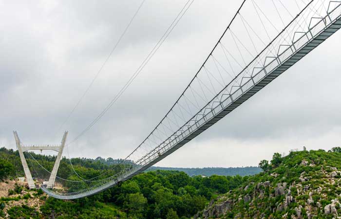 maior ponte suspensa do mundo